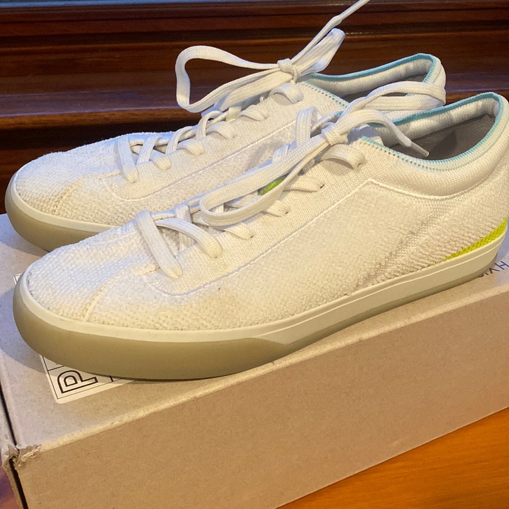 Rothy’s White Terry Sneakers
